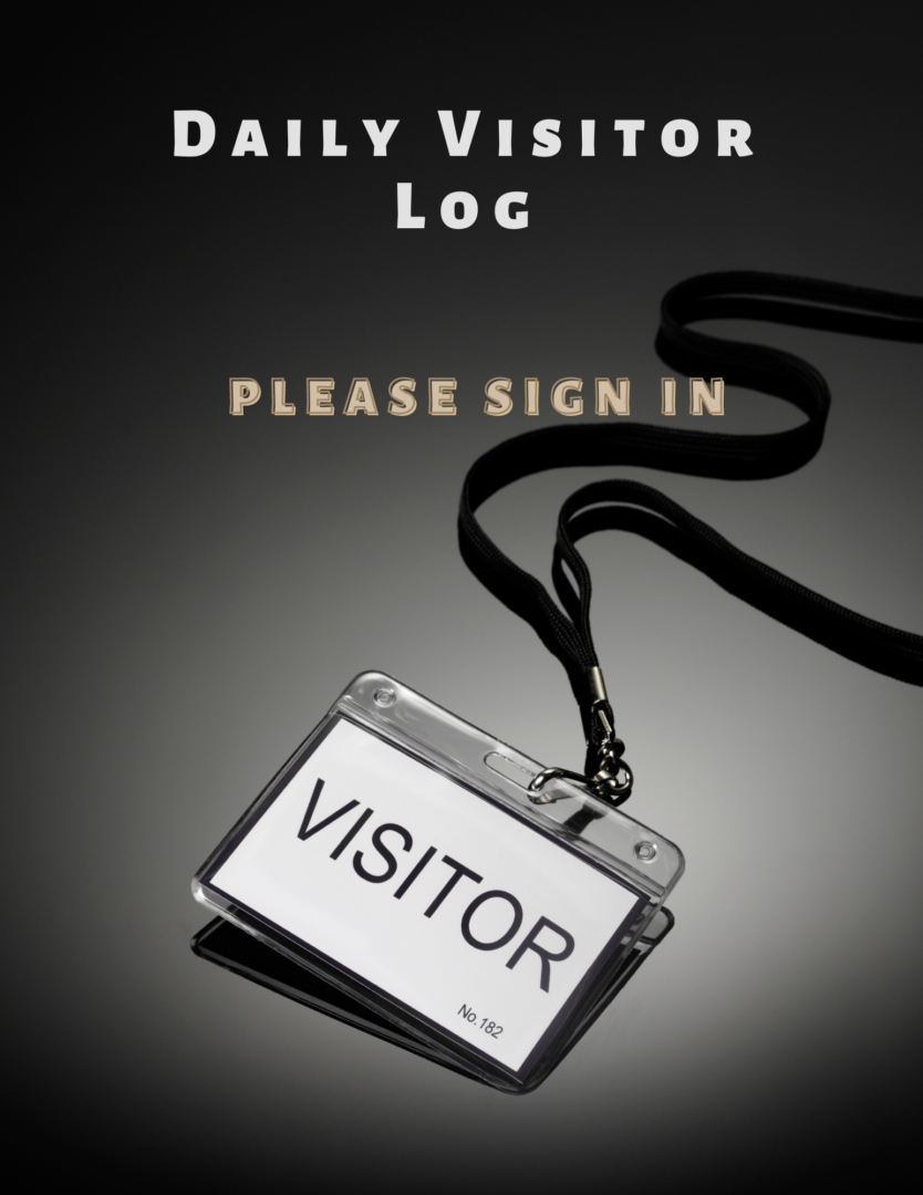 Daily Visitors Log